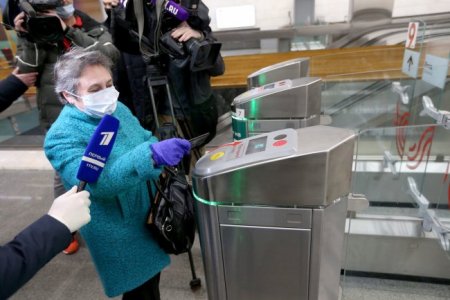 В Московском метро начнут продавать маски
